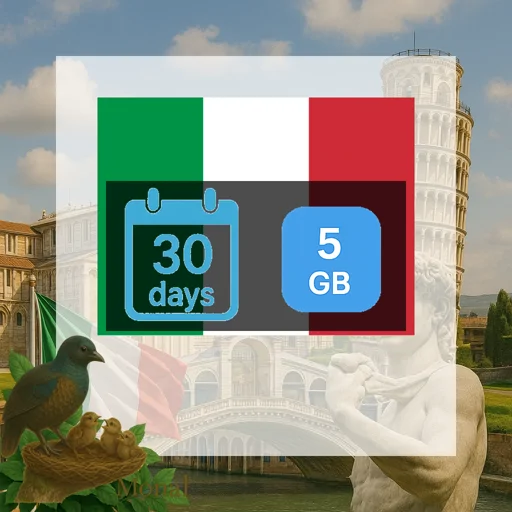 Italy 5GB 30Days