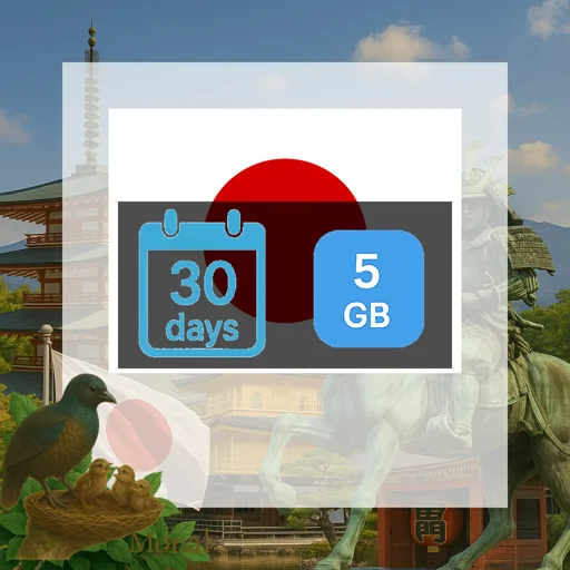 Japan 5GB 30Days
