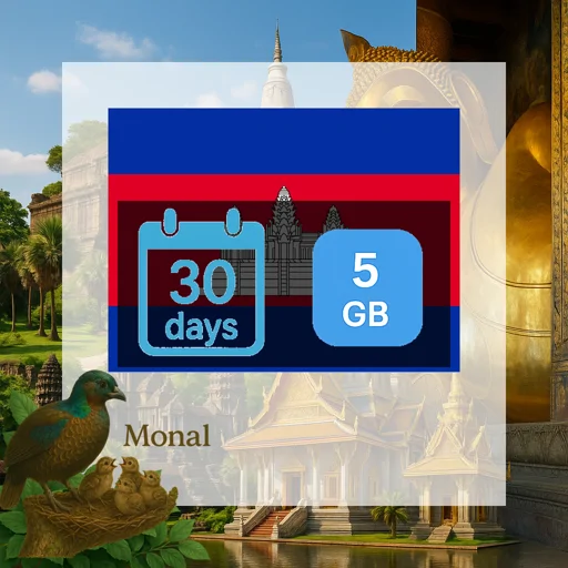 Cambodia 5GB 30Days