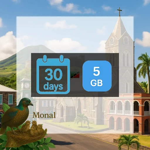 Saint Kitts and Nevis 5GB 30Days