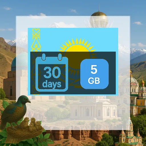 Kazakhstan 5GB 30Days