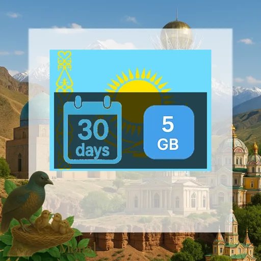 Kazakhstan 5GB 30Days
