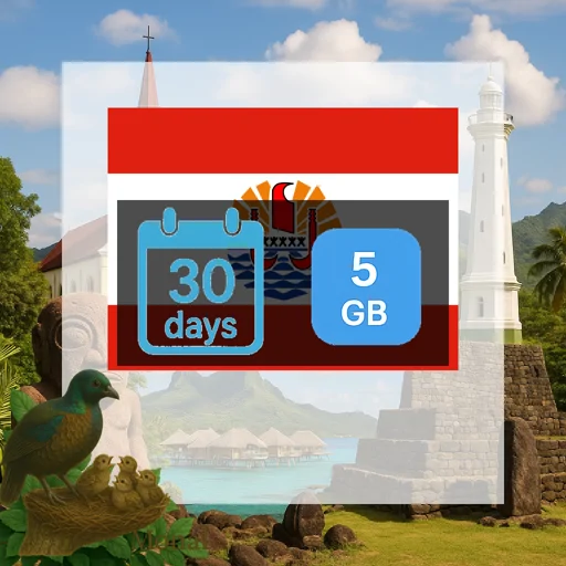 French Polynesia 5GB 30Days