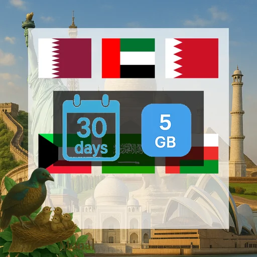 GCC 5GB 30Days
