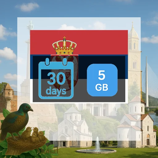 Serbia 5GB 30Days