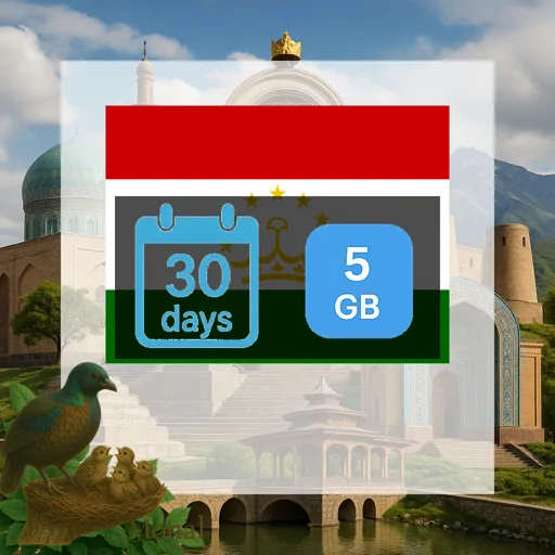 Tajikistan 5GB 30Days