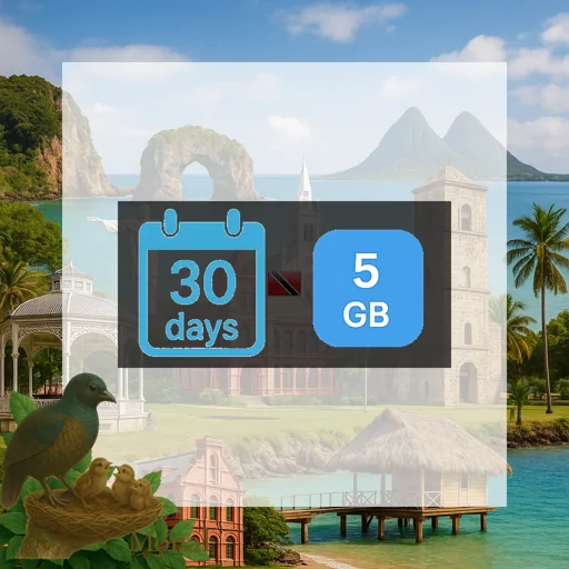 Trinidad and Tobago 5GB 30Days