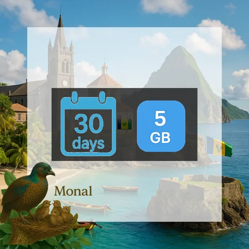 Saint Vincent and the Grenadines 5GB 30Days
