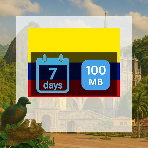 Colombia 100MB 7Days
