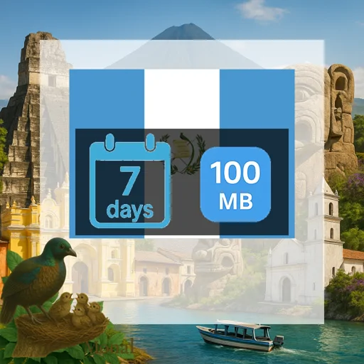 Guatemala 100MB 7Days