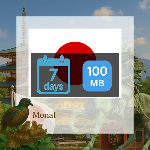 Japan 100MB 7Days