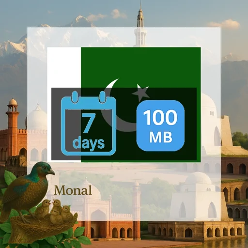 Pakistan 100MB 7Days
