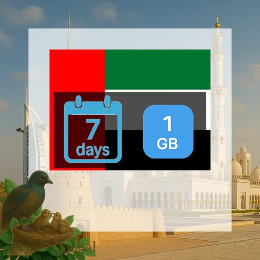 United Arab Emirates 1GB 7Days