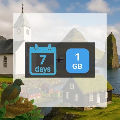 Faroe Islands 1GB 7Days