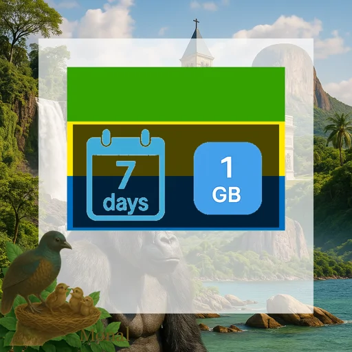 Gabon 1GB 7Days