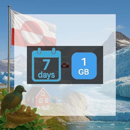 Greenland 1GB 7Days