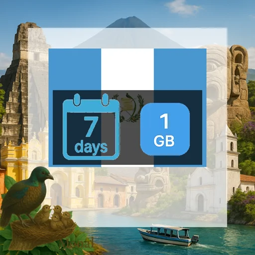 Guatemala 1GB 7Days
