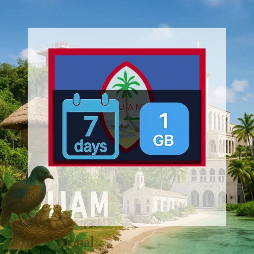 Guam 1GB 7Days