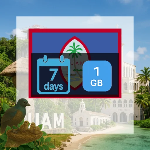Guam 1GB 7Days