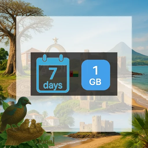 Guinea-Bissau 1GB 7Days