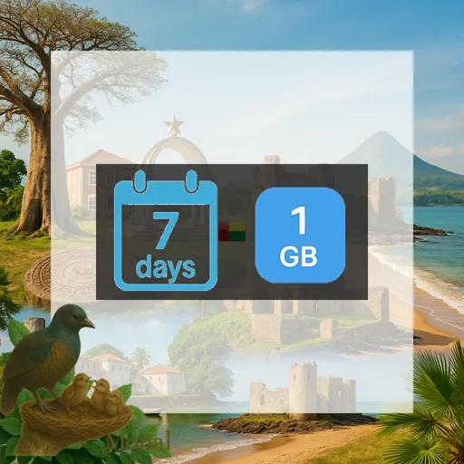 Guinea-Bissau 1GB 7Days