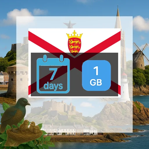 Jersey 1GB 7Days