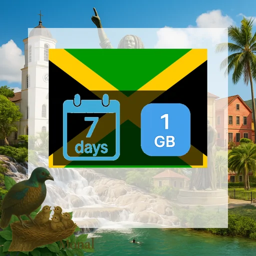Jamaica 1GB 7Days