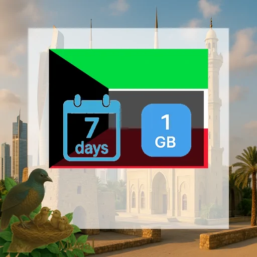 Kuwait 1GB 7Days