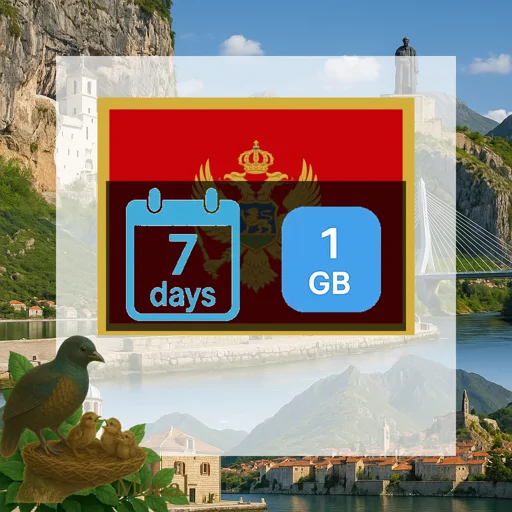 Montenegro 1GB 7Days