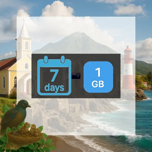 Montserrat 1GB 7Days