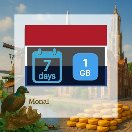Netherlands 1GB 7Days