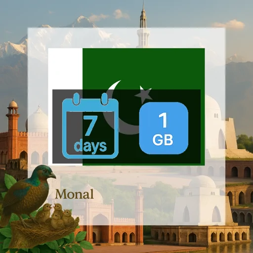 Pakistan 1GB 7Days