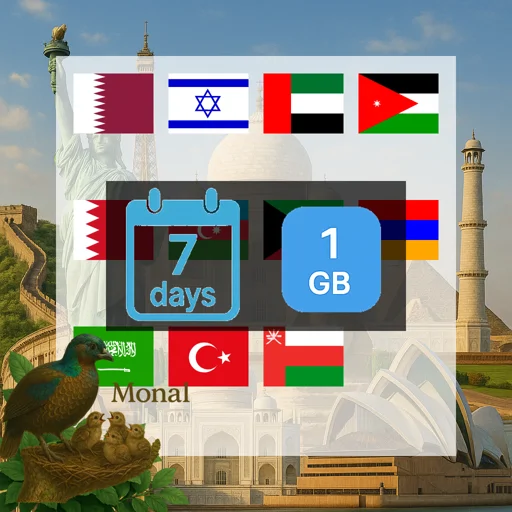 Middle East 1GB 7Days