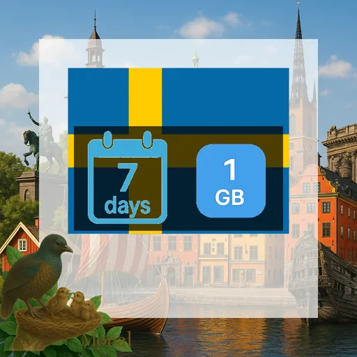 Sweden 1GB 7Days