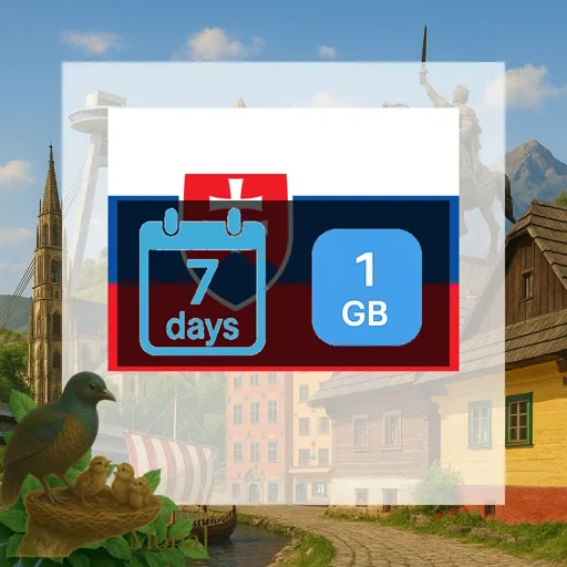 Slovakia 1GB 7Days