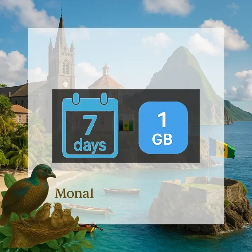 Saint Vincent and the Grenadines 1GB 7Days