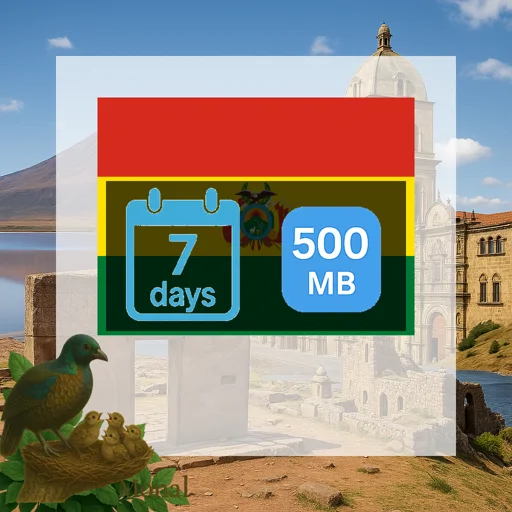 Bolivia 500MB 7Days