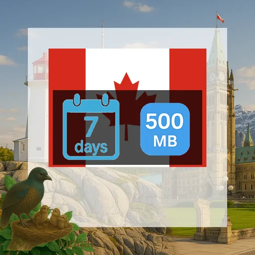 Canada 500MB 7Days