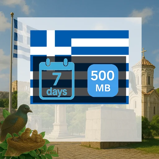 Greece 500MB 7Days
