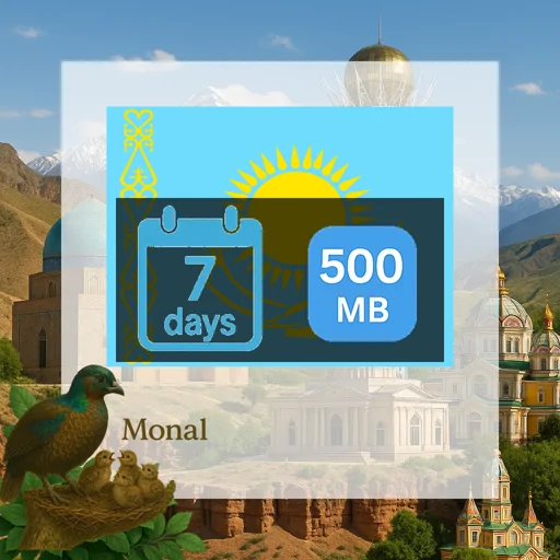 Kazakhstan 500MB 7Days