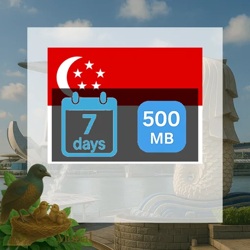 Singapore 500MB 7Days