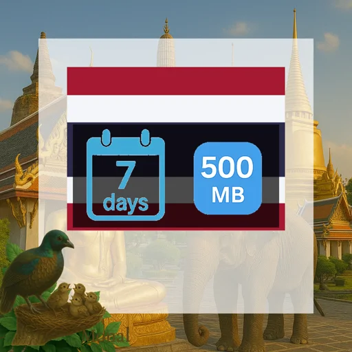 Thailand 500MB 7Days
