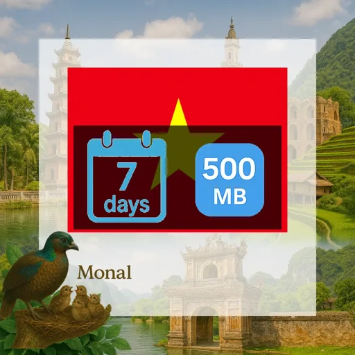 Vietnam 500MB 7Days