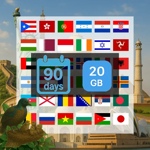 Global139 20GB 90Days