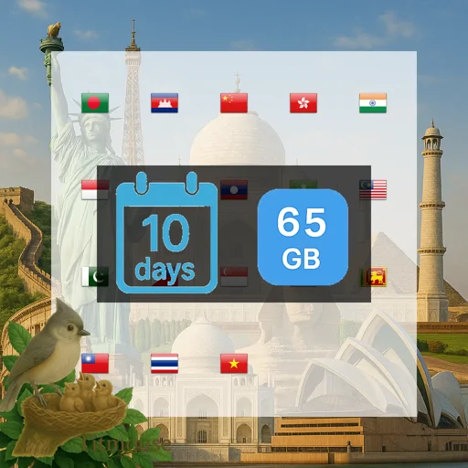 Asia - Unlimited - 10 days