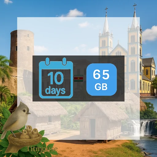 Suriname - Unlimited - 10 Days