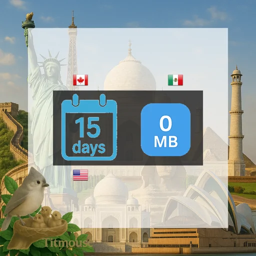 North America - Unlimited - 15 days