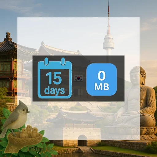South Korea - Unlimited - 15 Days