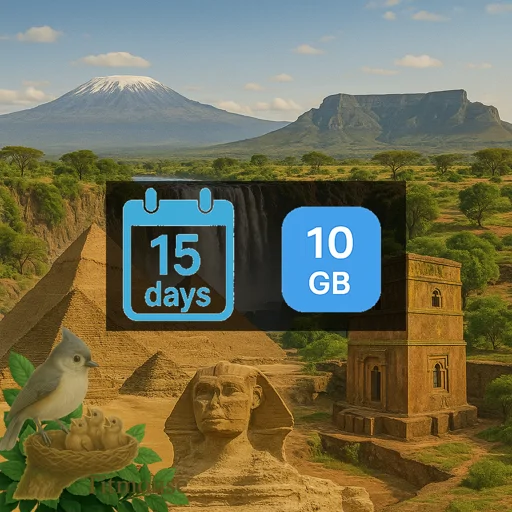 Africa - 10 GB - 15 days