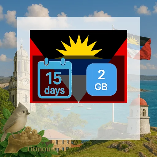 Antigua And Barbuda - 2 GB - 15 Days